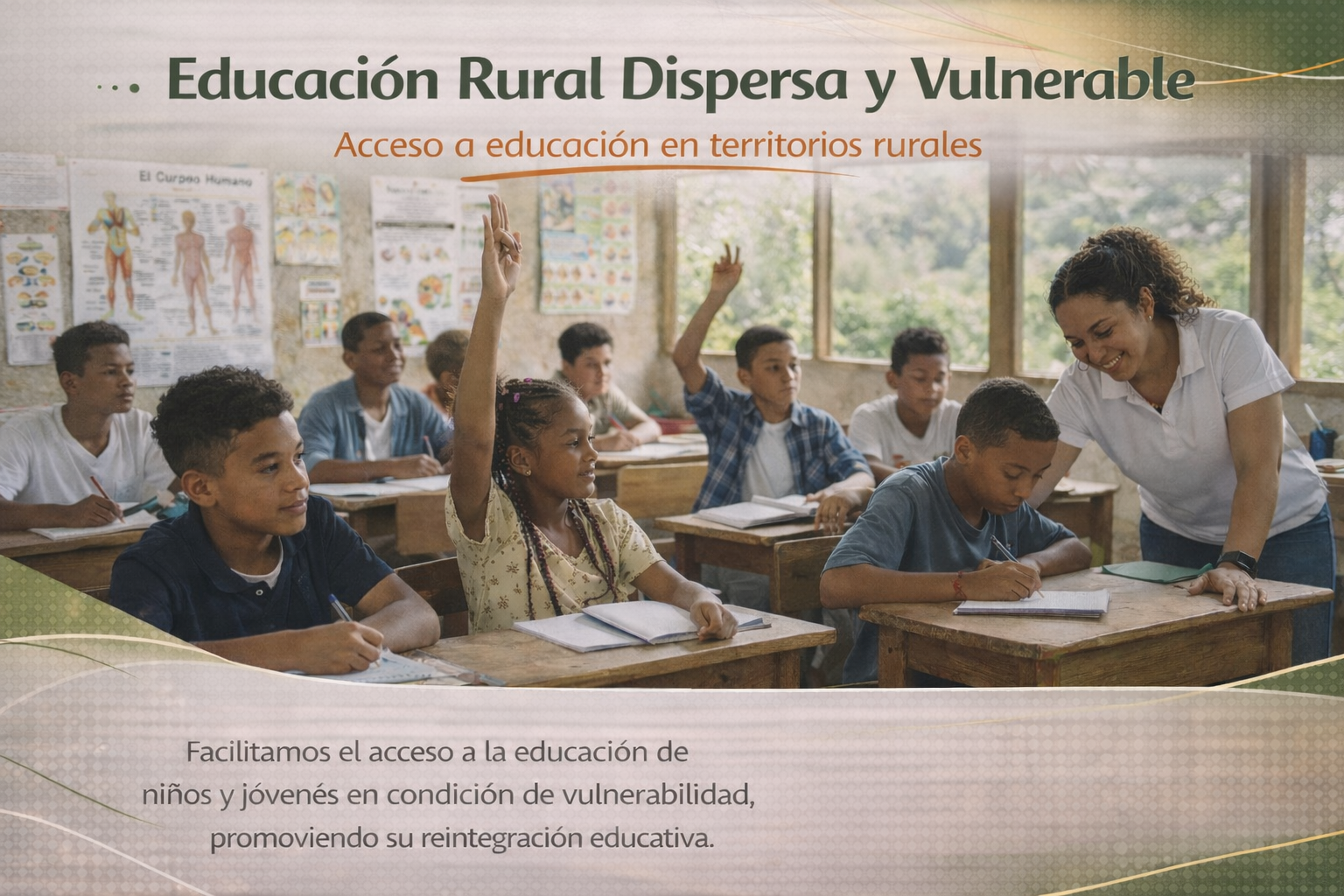Educación Rural Dispersa y Vulnerable